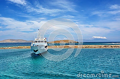 Cruise boat Stock Photo