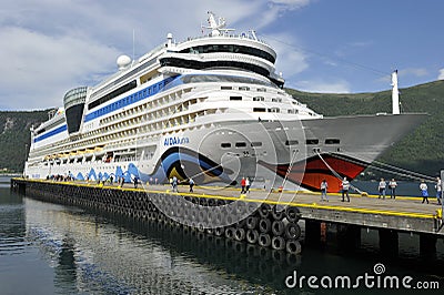 Cruise Liner AIDALuna Editorial Stock Photo