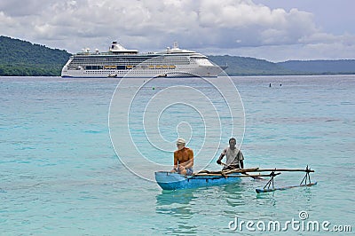 Cruise Liner RADIANCE OF THE SEAS Editorial Stock Photo