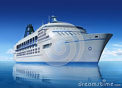 Cruise ship Stock Photo