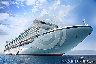 Cruise-ship Stock Photo