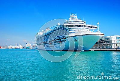 Cruise ship Stock Photo