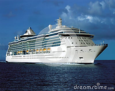 Cruise Ship Stock Photo