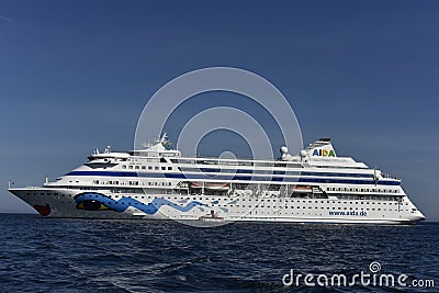 Cruise Ship Aida Cara Editorial Stock Photo