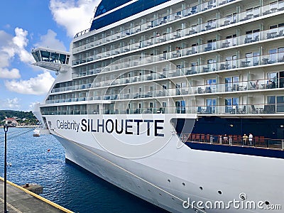 Celebrity Silhouette cruise ship Editorial Stock Photo