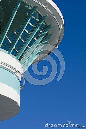 Cruise ship detail Stock Photo