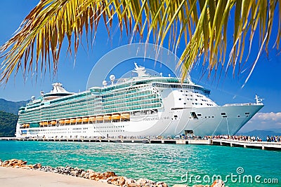 Cruise Ship Editorial Stock Photo