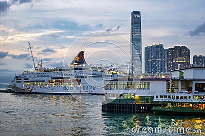 Cruise ship Editorial Stock Photo