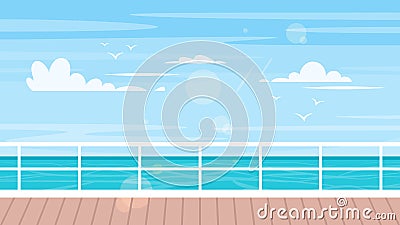 Cruise, travel and tourism concept Vector Illustration