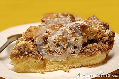 Crumb Cake Stock Photo