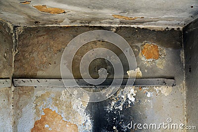 Crumbling walls Stock Photo