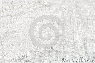 White woven plastic bag texture background. Stock Photo