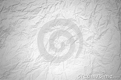 Crumpled recycle Paper from a package as background texture Stock Photo