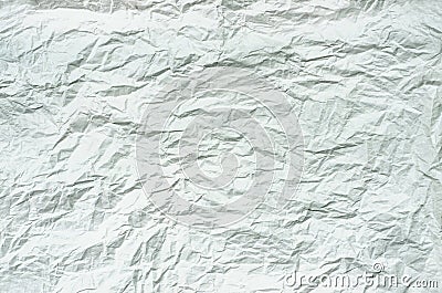 Crumpled recycle Paper from a package as background texture Stock Photo