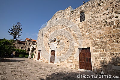 The Crusades-era Church of St. John-Mark in Byblos. Byblos, Lebanon Stock Photo