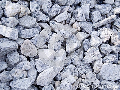 Crushed Granite Background Stock Photo