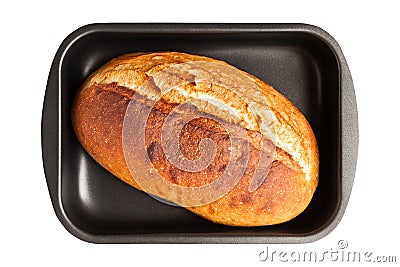 Crusty French Loaf Stock Photo