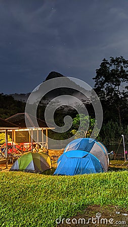 Crux and Kentawan mount Stock Photo