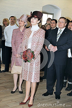 CRWON PRINCESS CHRISTEN ROYAL ARCTIC MARY SHIP Editorial Stock Photo