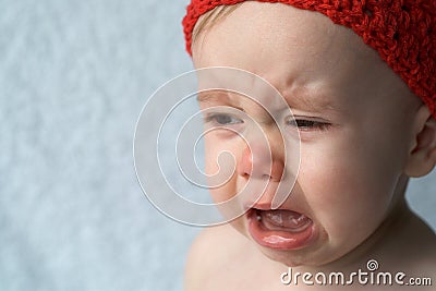 Crying Baby Stock Photo