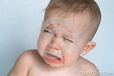 Crying Baby Stock Photo