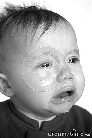 Crying Baby Stock Photo