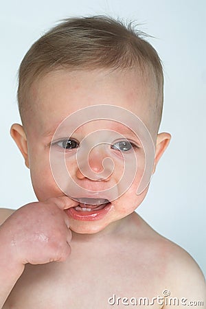 Crying Baby Stock Photo