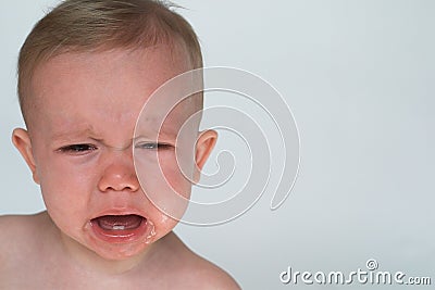 Crying Baby Stock Photo