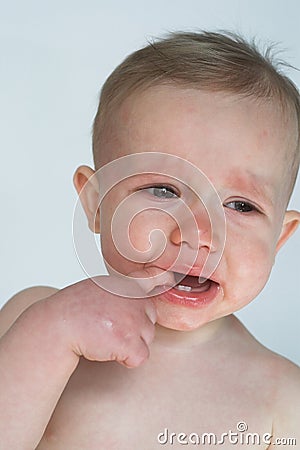 Crying Baby Stock Photo