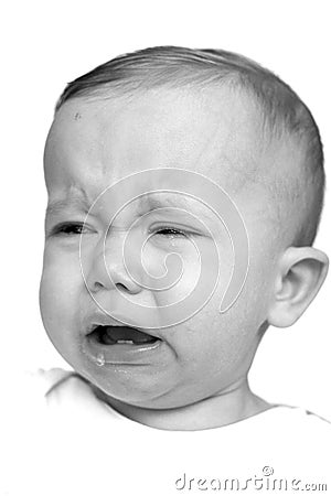 Crying Baby Stock Photo