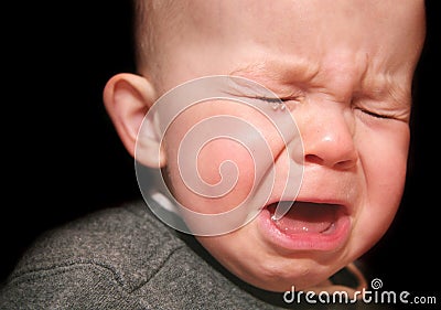 Crying Baby Stock Photo