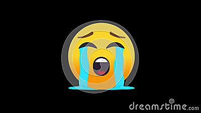 Crying Face Animated Emoji, Social Media Smiley Reaction Concept Channel Stock Video - Video of emoji, comic: 224588305 Crying Face Animated Emoji, Social Media Smiley Reaction Concept Channel Stock Video - Video of emoji, comic: 224588305