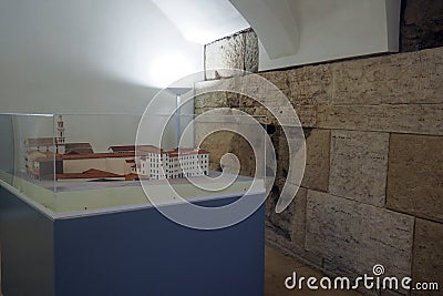 Crypta Balbi Museum in Rome, Italy Editorial Stock Photo