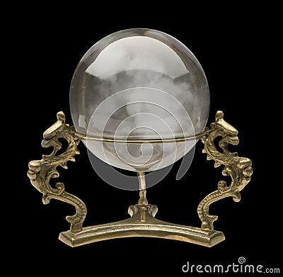 Crystal Ball Stock Photo