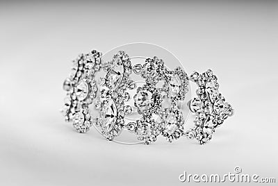 Crystal Bracelet Stock Photo