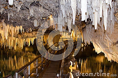 Crystal Cave Bermuda Stock Photo