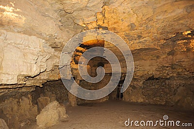 Crystal Cave horizontal Stock Photo