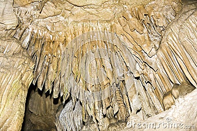 CRYSTAL CAVE SEQUOIA Stock Photo