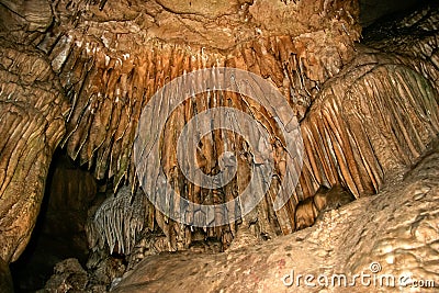 Crystal Cave Stock Photo