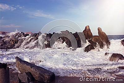 Crystal Cove Stock Photo