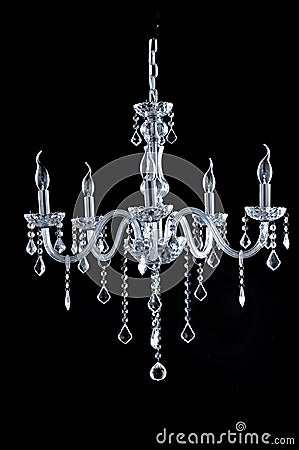 Crystal lighting chandelier, light,lamp Stock Photo