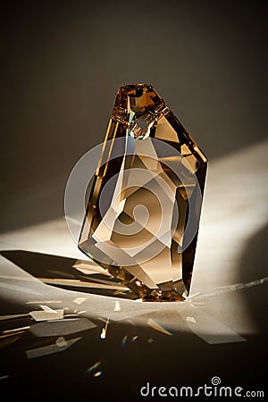 Crystal pendant Stock Photo