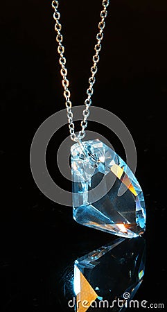 Crystal pendent Stock Photo