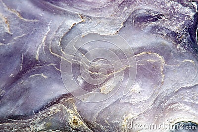 Crystal surface of a stone, fantastic abstract background. Macro Stock Photo