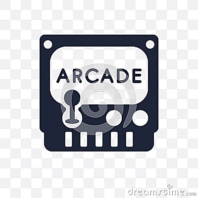 Crystal transparent icon. Crystal symbol design from Arcade coll Vector Illustration