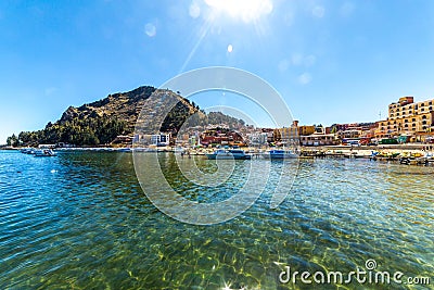 Copacabana, Bolivia Editorial Stock Photo