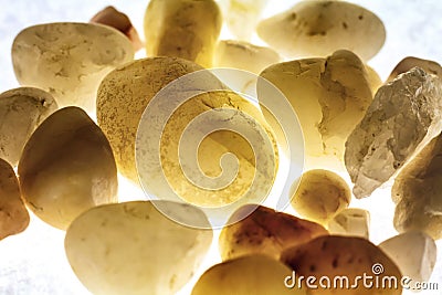 Crystals Gemstones Healing Rocks Stock Photo