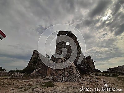 Cseszneki castle Hungary Stock Photo