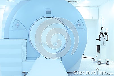 CT scanner. Medical Technologies. Stock Photo