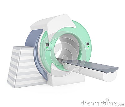 CT Scanner Tomography Isolated Stock Photo